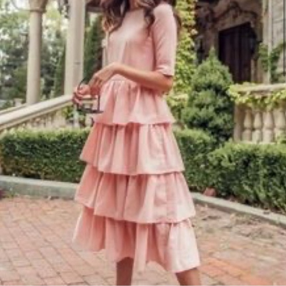 Jessakae Eiffel Tower dress tiered